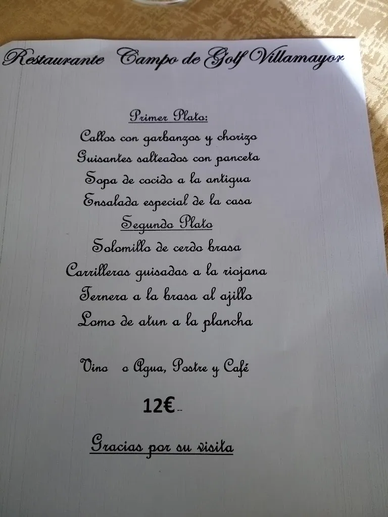 Menu_Restaurante Golf Villa Mayor_Villamayor_immagine_4