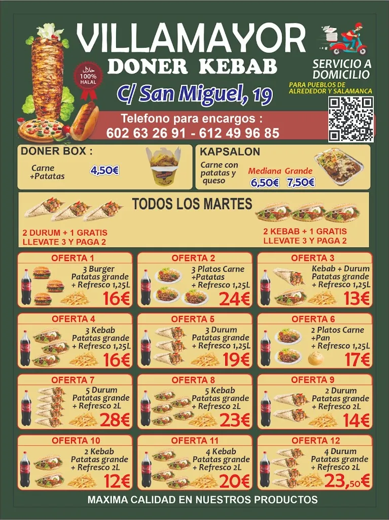 Menu_villamayor donner kebab_Villamayor_immagine_2