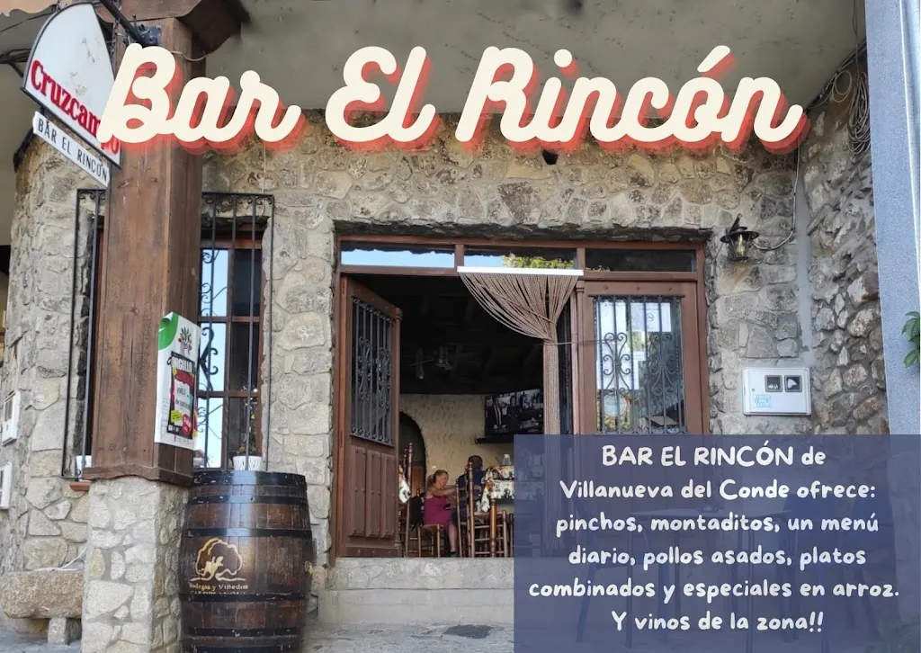 Bar el Rincón restaurant in Villanueva del Conde