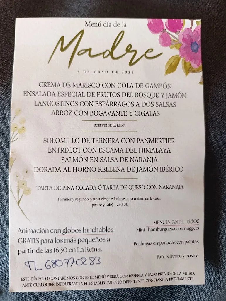 Menu_La Reina de Villares_Villares de la Reina_immagine_4