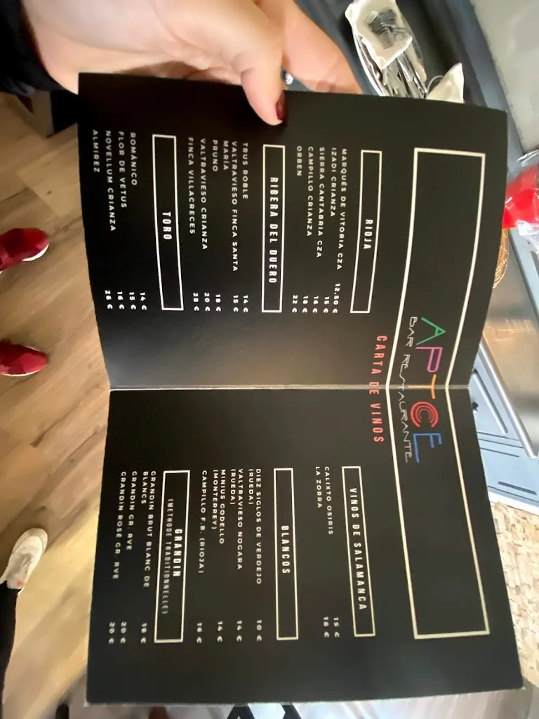 Menu_Restaurante APTCE_Villares de Yeltes_image_1