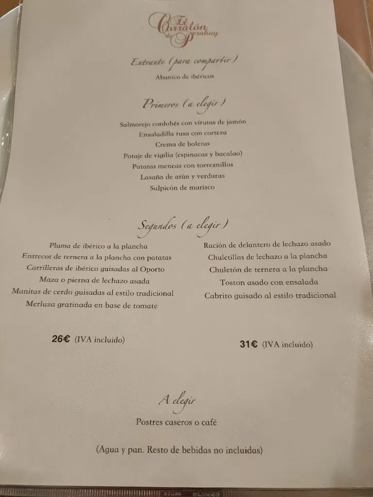 Menu_El Corralón De Perahuy_Villarmayor_image_2