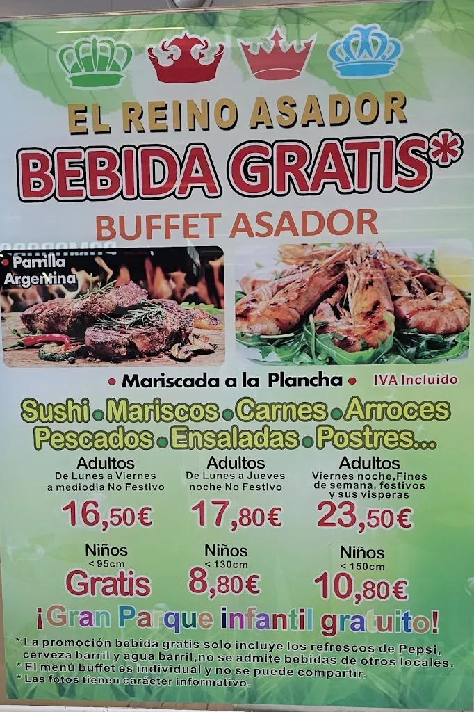 Menu_Buffet El Reino Asador_Villaverde de Guareña_image_3
