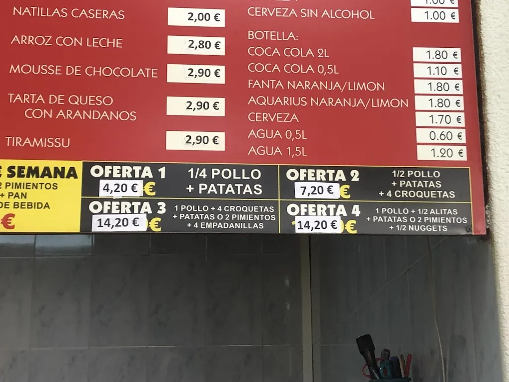 Menu_La Casa del Pollo_Villaverde de Guareña_image_2