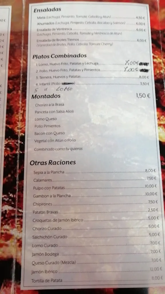 Menu_Mesón Marquesa De Bonal_Villoría_immagine_1