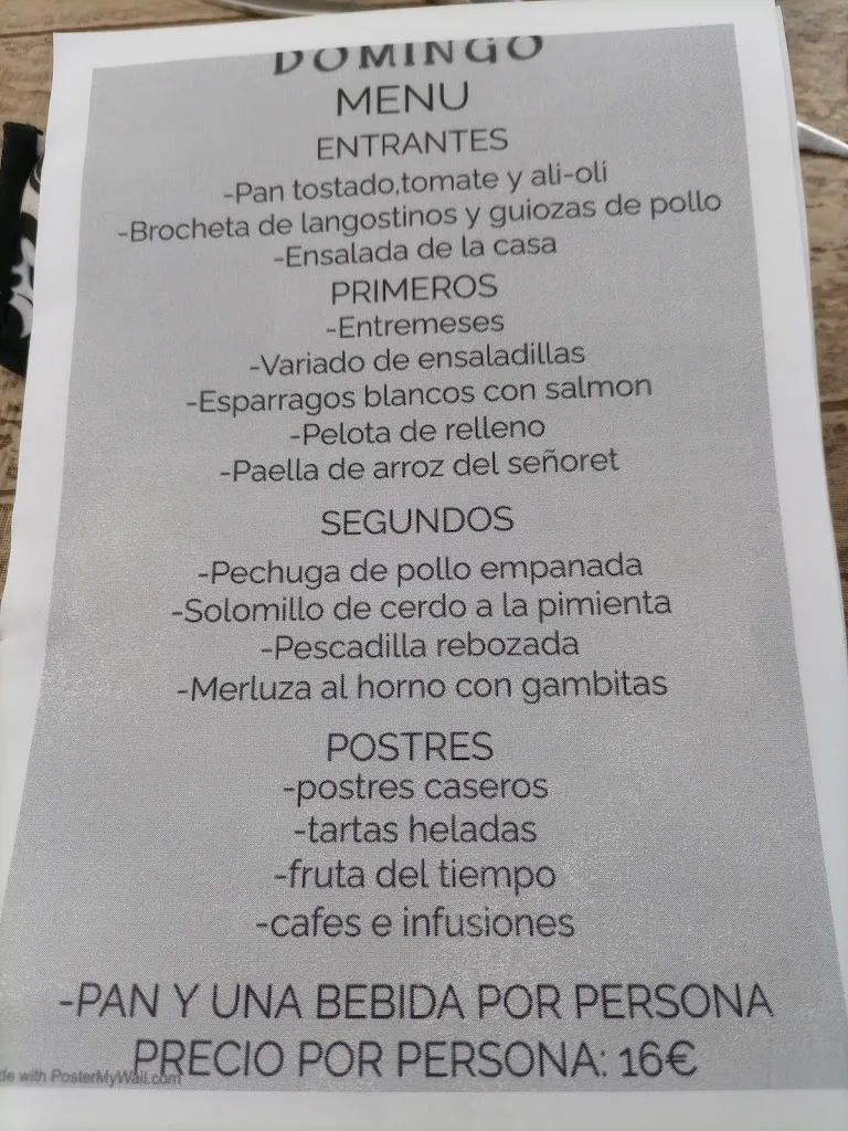 Menu_Bar Restaurante Bacalao_Villena_image_1