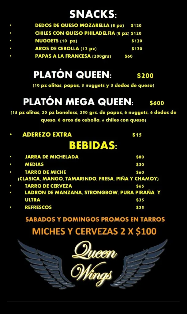 Menu_Queen Wings_Villaflores_image_1