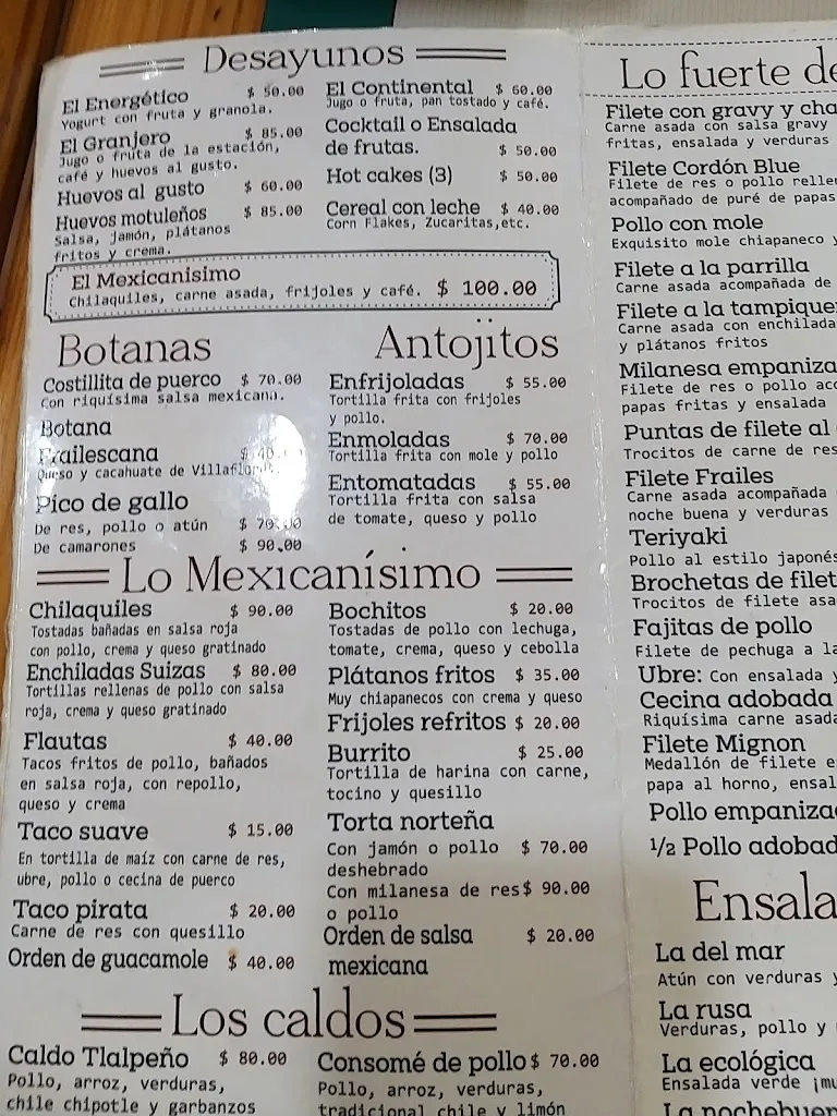 Menu_Frailes Grill_Villaflores_immagine_2