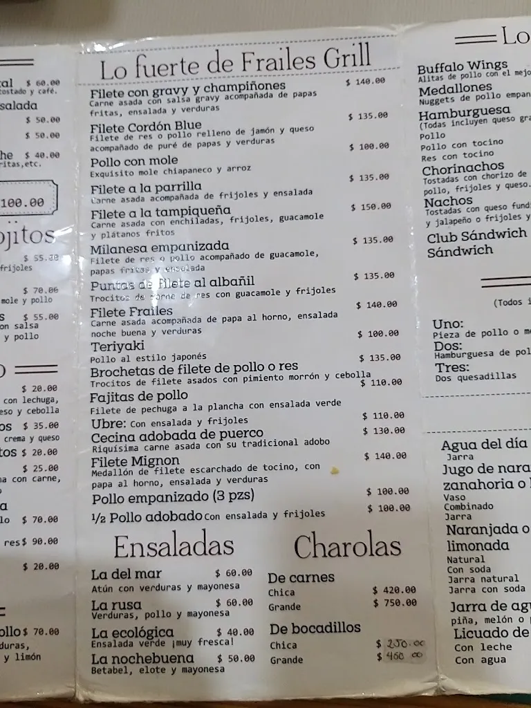 Menu_Frailes Grill_Villaflores_immagine_3