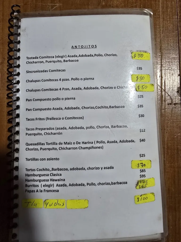 Menu_Ta Bonitio 
