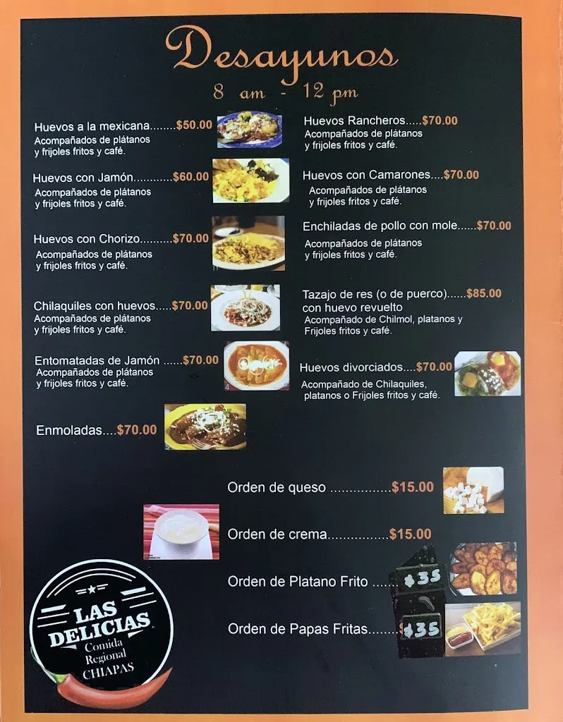 Menu_LAS DELICIAS_Villaflores_image_1