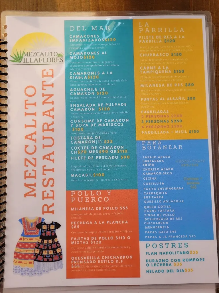 Menu_Mezcalito Villaflores_Villaflores_image_2