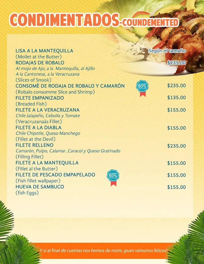 Menu_Marisqueria Doña Chelo_Villaflores_image_2