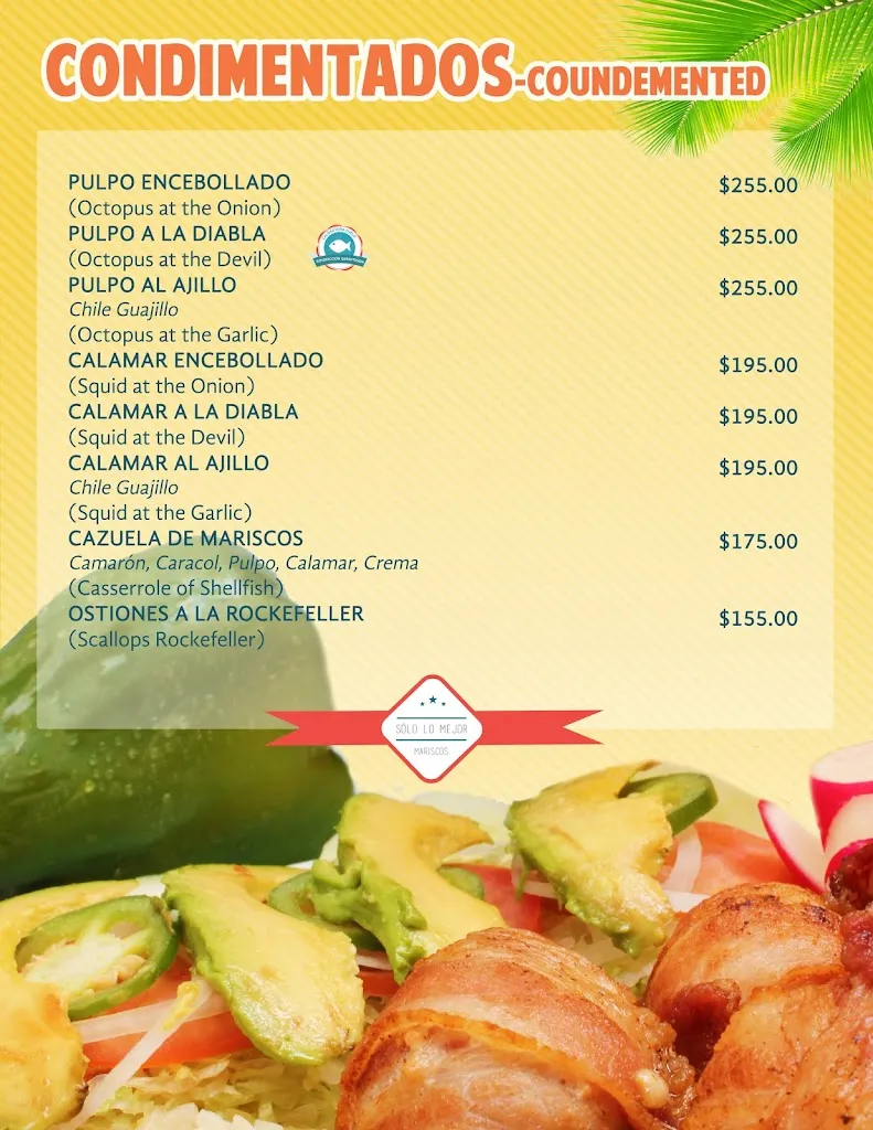 Menu_Marisqueria Doña Chelo_Villaflores_image_4