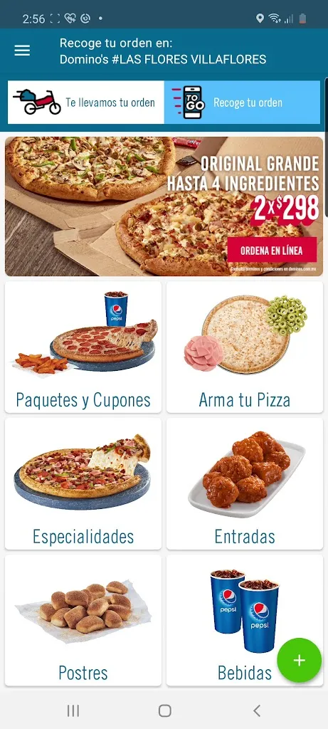 Menu_Domino's Villaflores_Villaflores_image_1