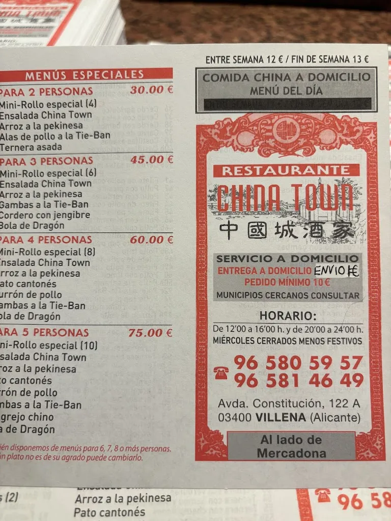Menu_Restaurante China Town_Villena_image_4