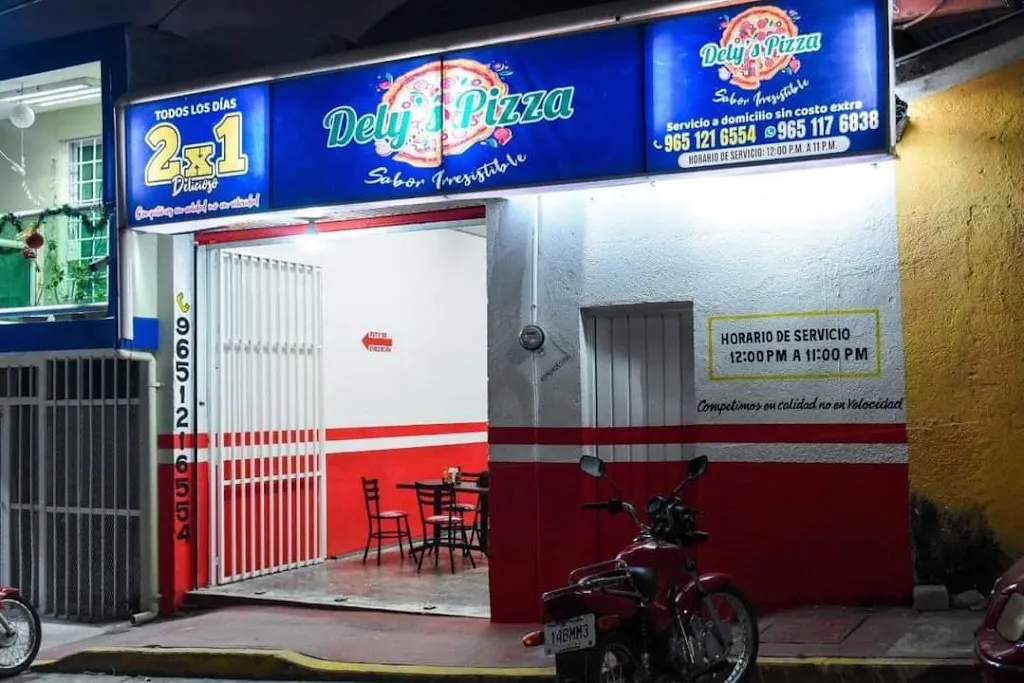 Dely's pizza restaurant in Villaflores