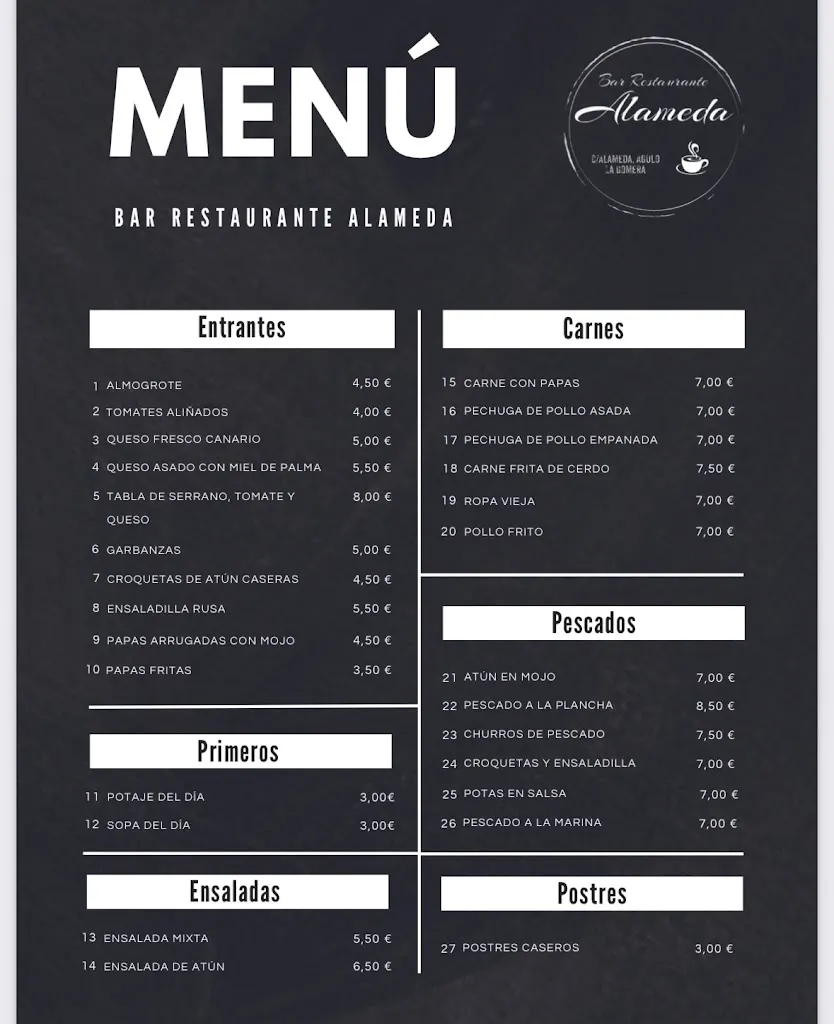 Menu_Restaurante Alameda_Agulo_image_2