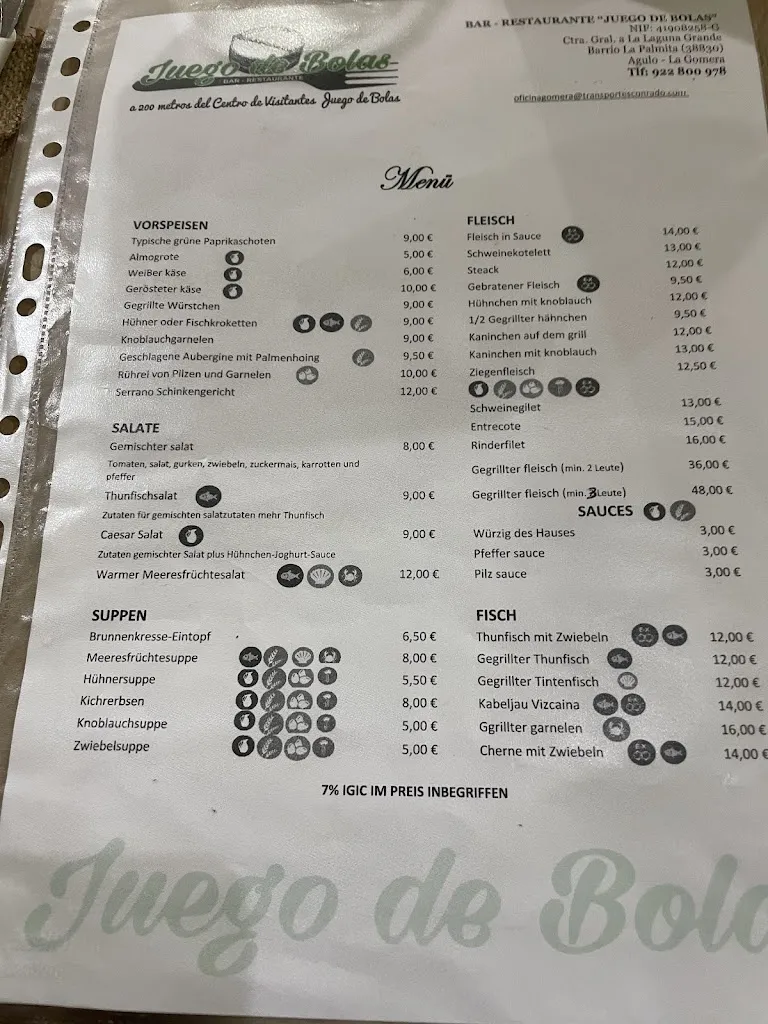 Menu_Restaurante Juego de bolas_Agulo_image_4