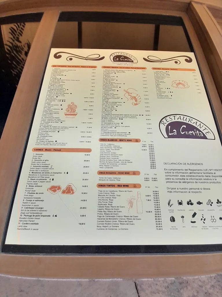 Menu_Restaurante la Cuevita_Alajeró_image_2