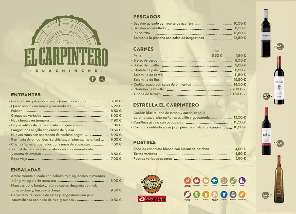 Menu_El Carpintero Guachinche_Arafo_image_1