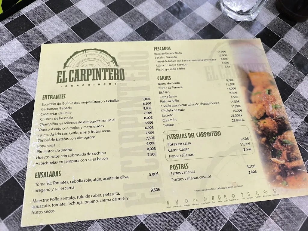 Menu_El Carpintero Guachinche_Arafo_image_3