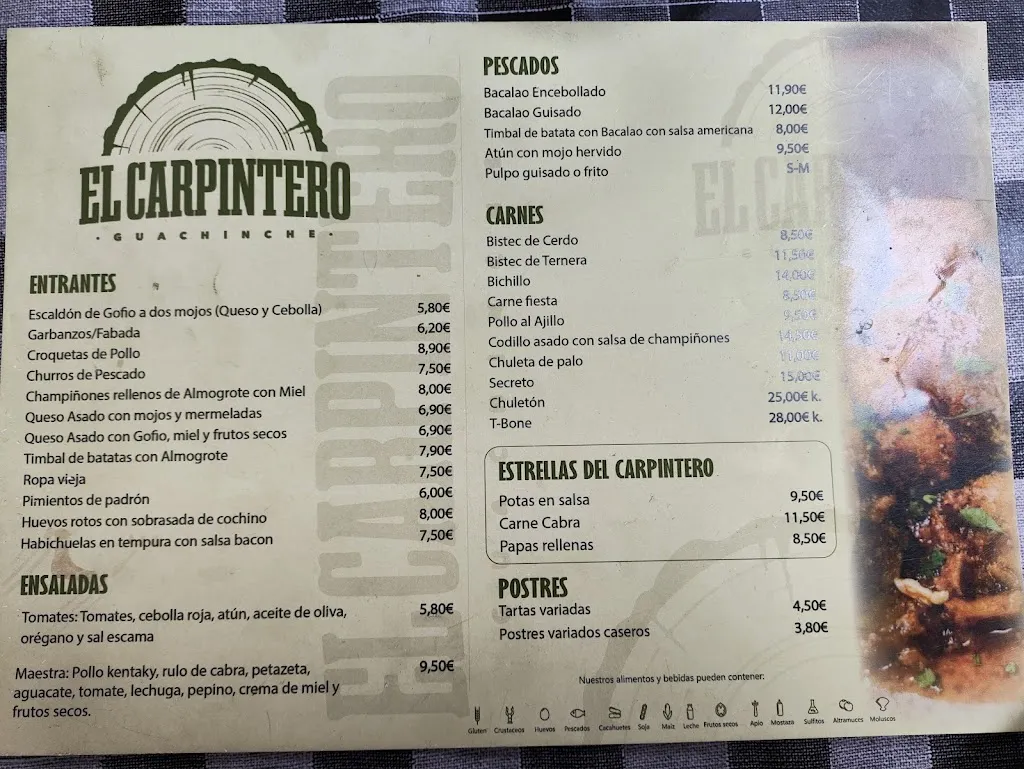 Menu_El Carpintero Guachinche_Arafo_image_4