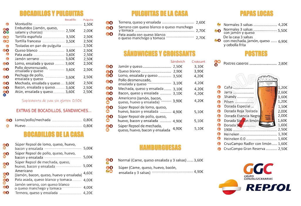 Menu_El Volcán_Arafo_image_1
