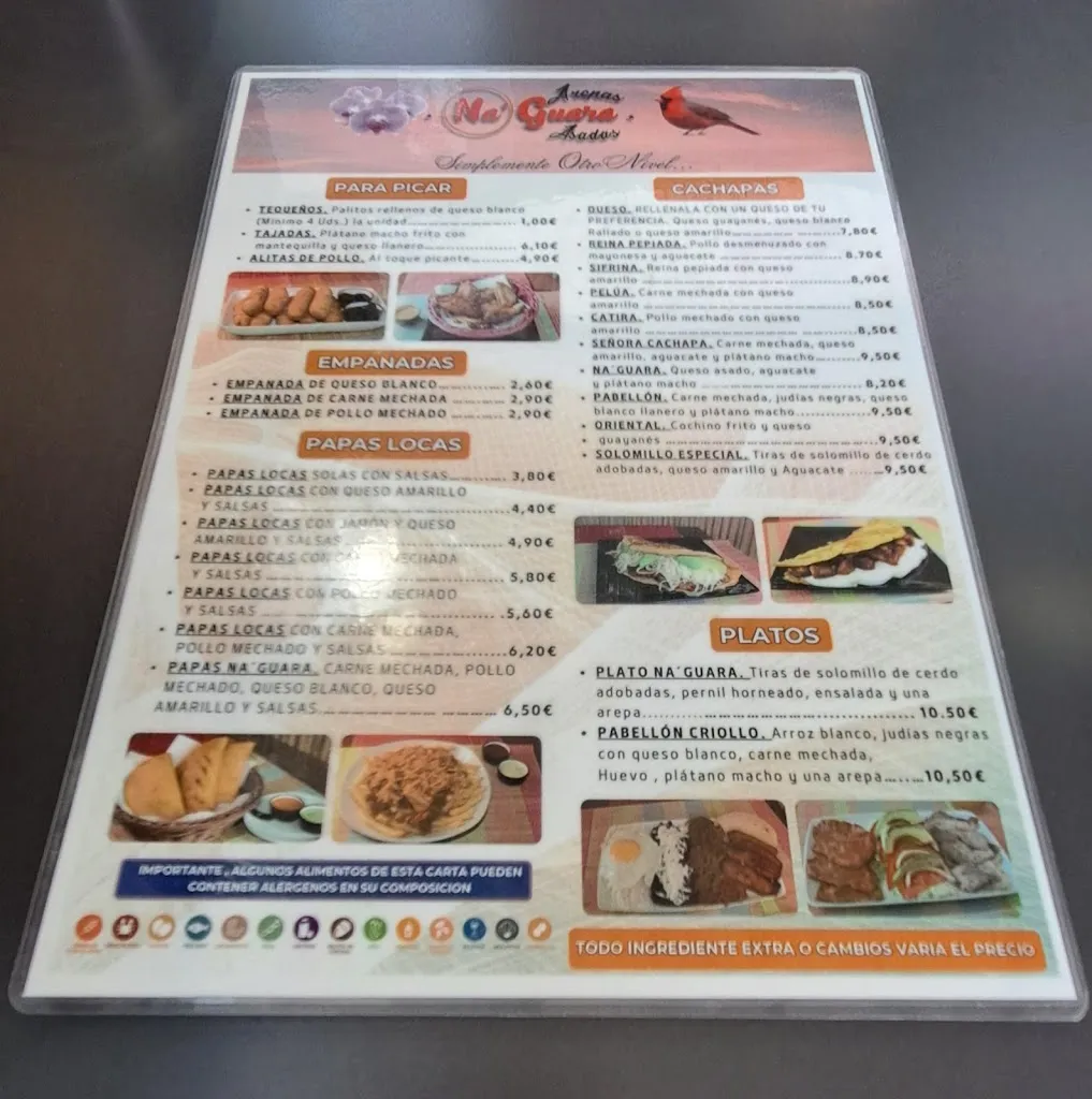 Menu_El Volcán_Arafo_image_4