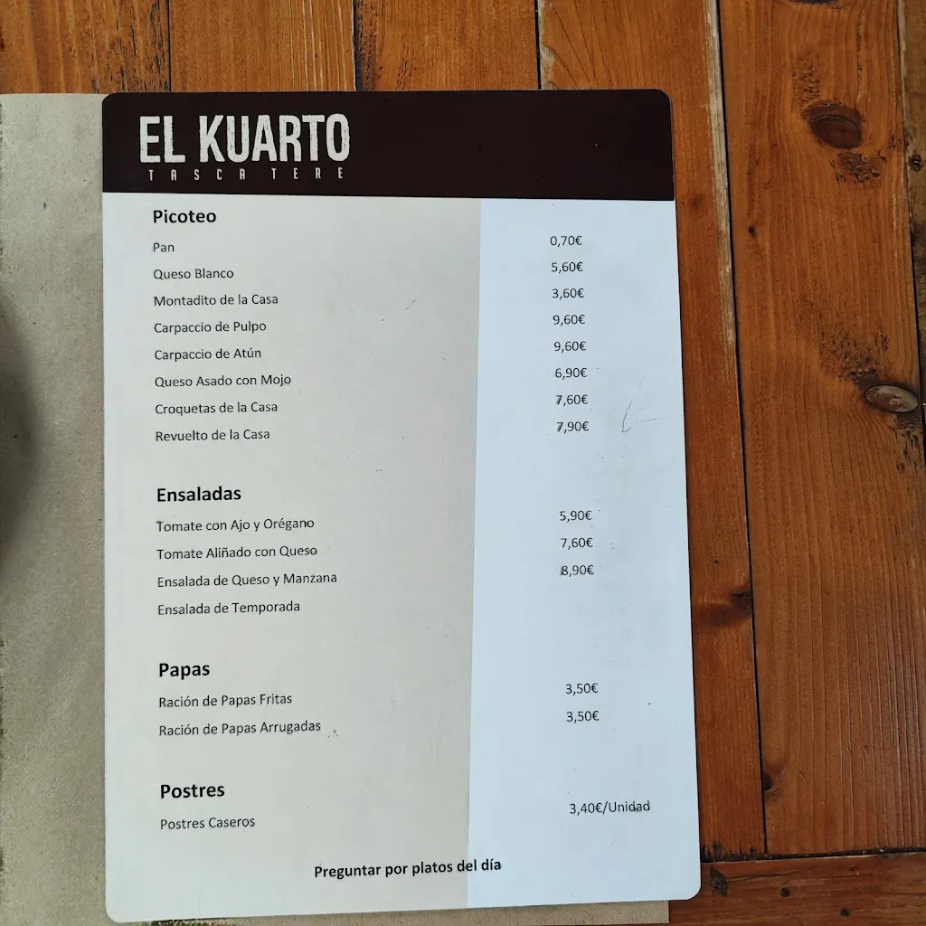 Menu_El Kuarto _Arafo_immagine_3