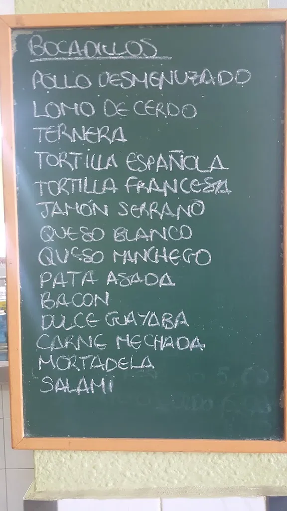 Menu_Bar La Hidalga_Arafo_image_2