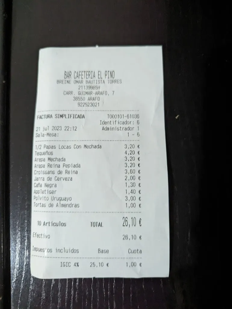 Noelia CF_El Pino _Arafo_review