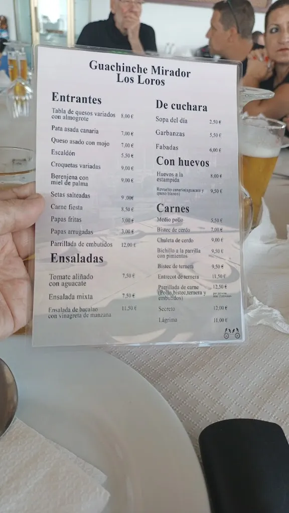 Menu_Guachinche Mirador Los Loros_Arafo_image_2