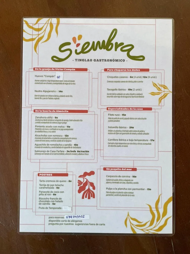 Menu_Siembra Tinglao Gastronómico_Almócita_image_1