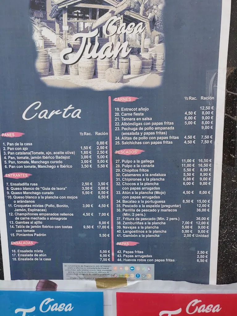 Menu_Rest. Casa Juan _Adeje_image_4