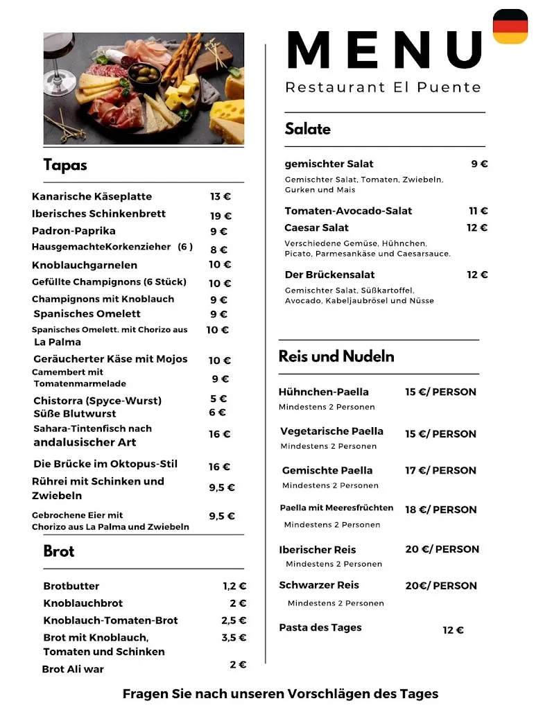 Menu_El Puente Restaurant_Adeje_image_3