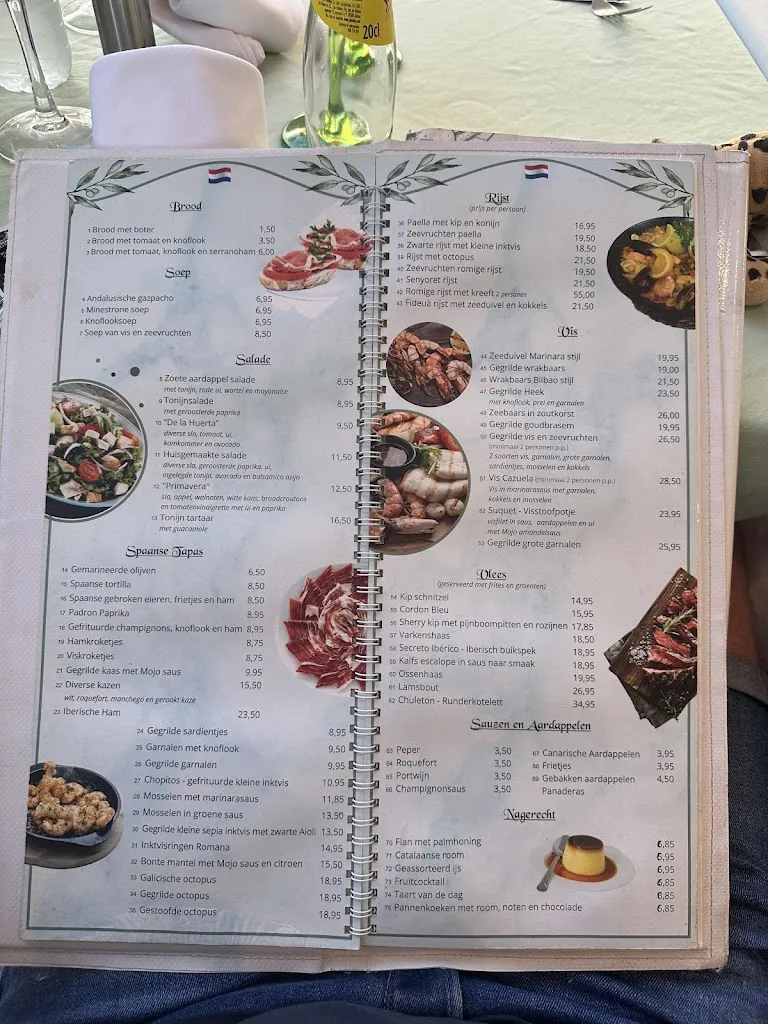 Menu_El Olivo Restaurante_Adeje_immagine_2