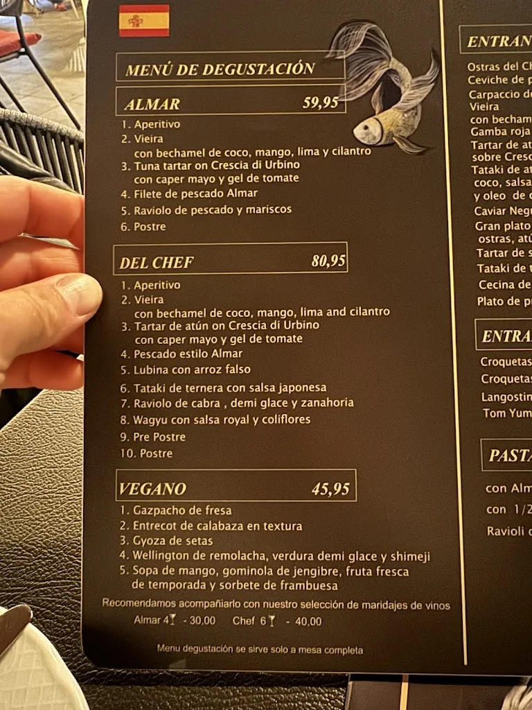 Menu_Almar Tenerife_Adeje_image_3