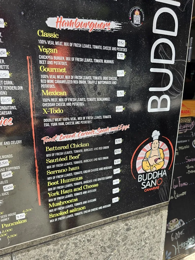 Menü_Buddha Sano Canarias_Adeje_Bild_4