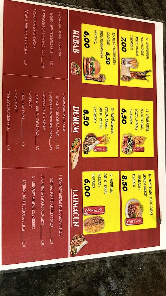 Menu_Carral Doner Kebab_Carral_immagine_2