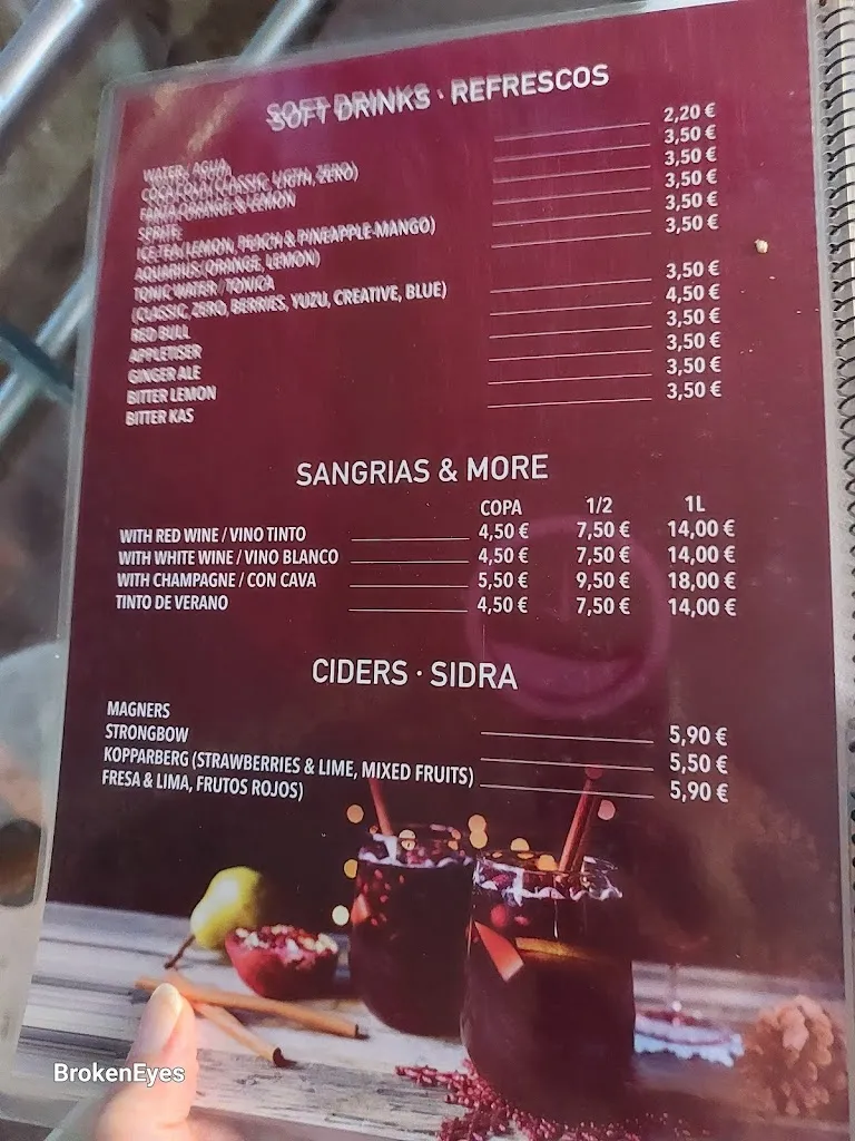 Menu_Restaurant Eulenspiegel Teneriffa_Adeje_image_1