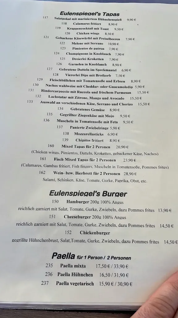 Menu_Restaurant Eulenspiegel Teneriffa_Adeje_image_2