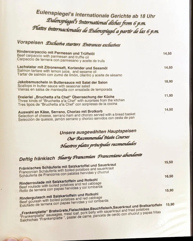 Menu_Restaurant Eulenspiegel Teneriffa_Adeje_image_3