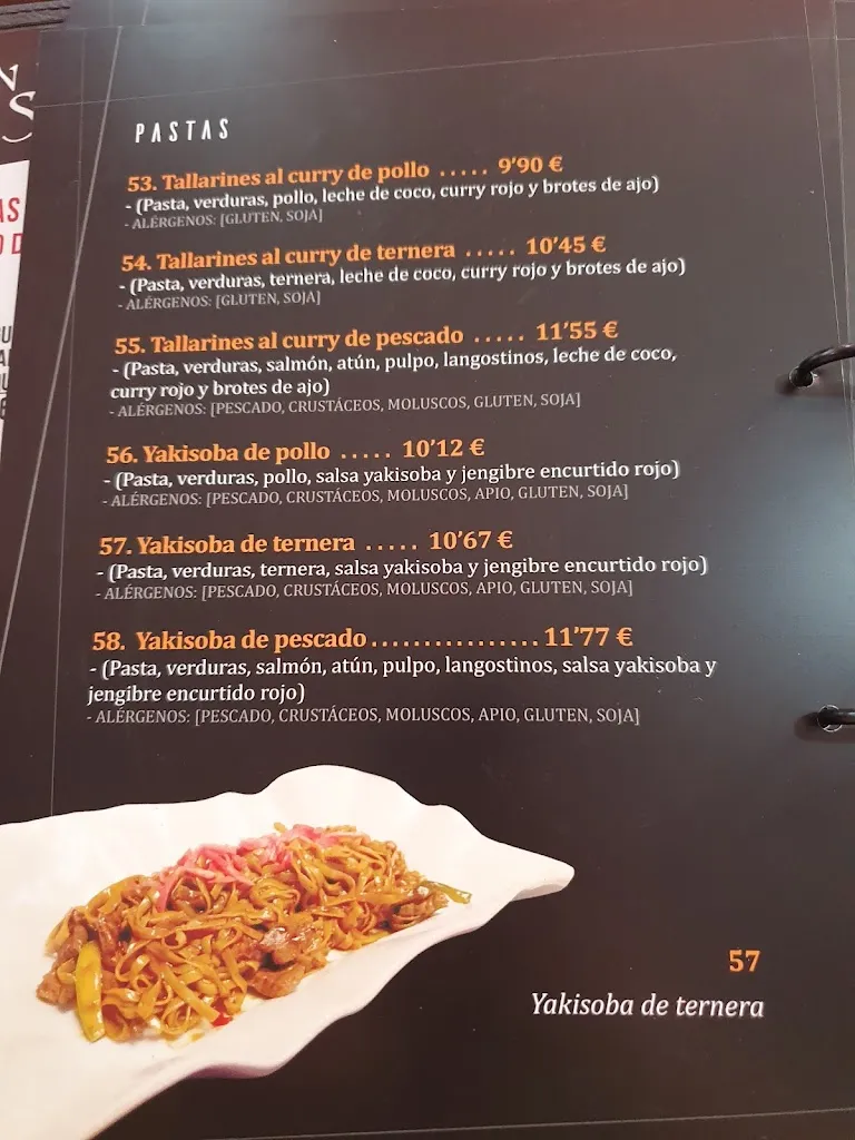 Menu_Restaurante El Rincón Del Sushi Adeje_Adeje_image_1