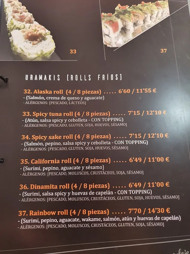 Menu_Restaurante El Rincón Del Sushi Adeje_Adeje_image_4