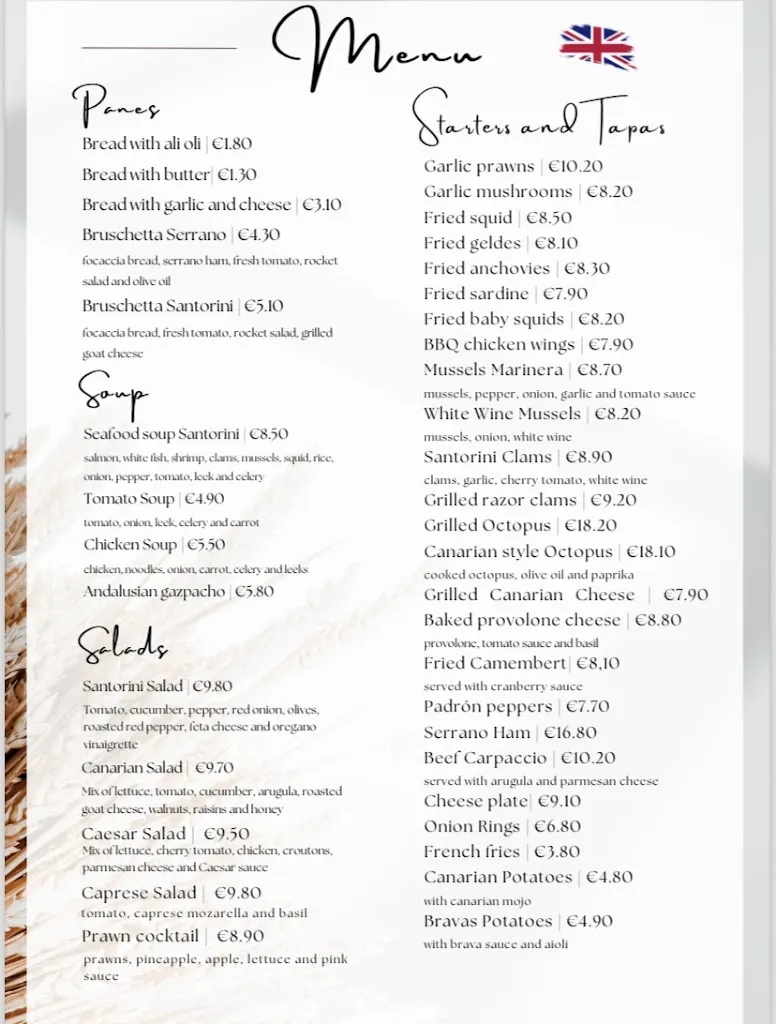 Menu_Restaurante Santorini Tenerife_Adeje_image_2