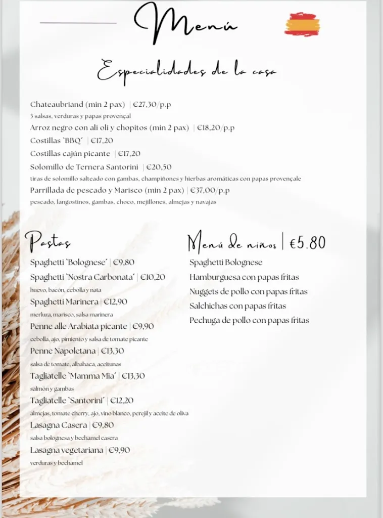 Menu_Restaurante Santorini Tenerife_Adeje_image_3