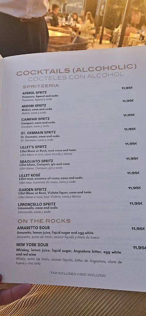 Menu_SEEN by Olivier, Tenerife_Adeje_image_2