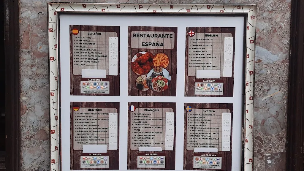 Menu_Restaurante España_Adeje_immagine_1