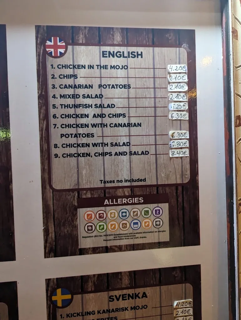 Menu_Restaurante España_Adeje_immagine_2